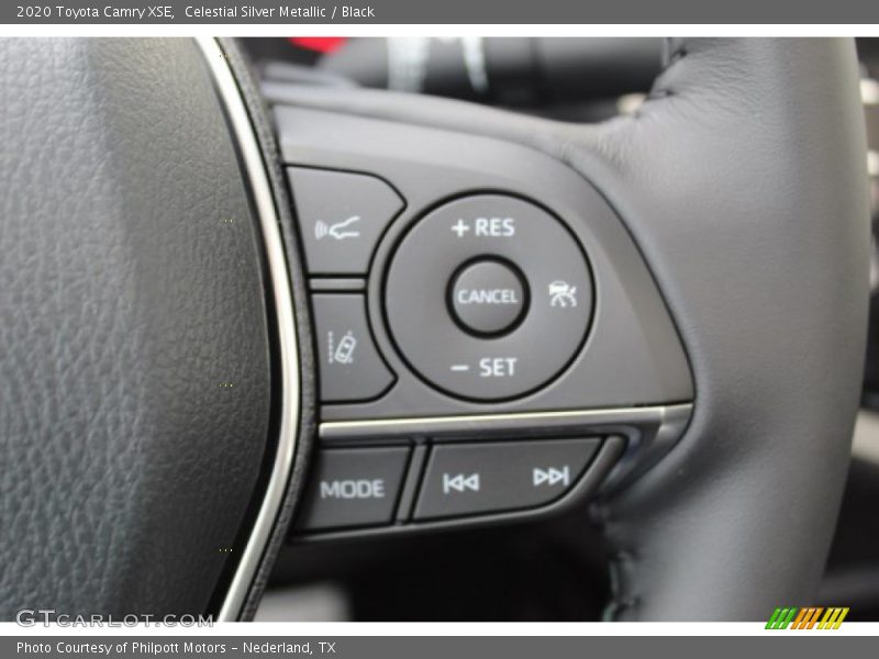 Celestial Silver Metallic / Black 2020 Toyota Camry XSE