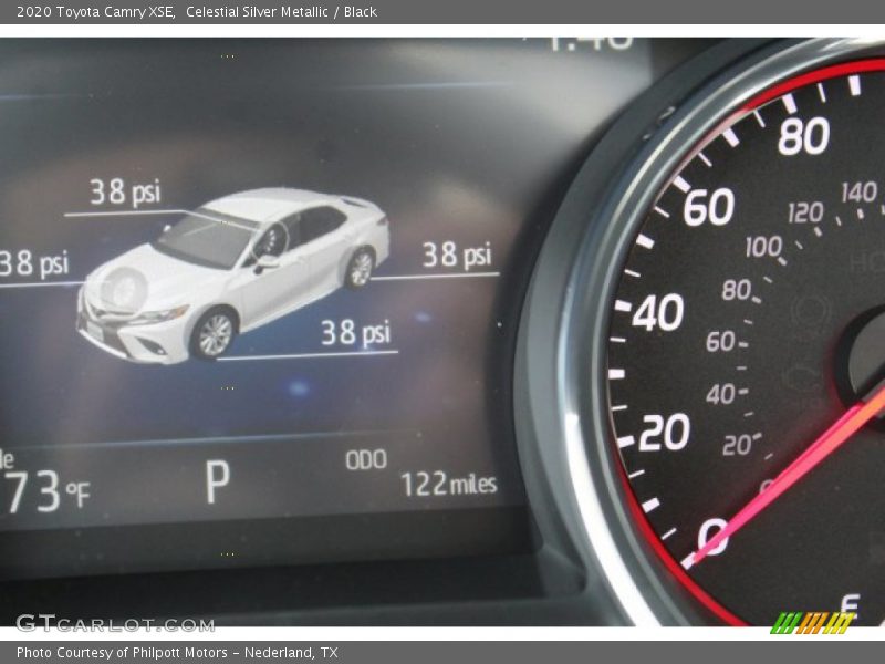 Celestial Silver Metallic / Black 2020 Toyota Camry XSE