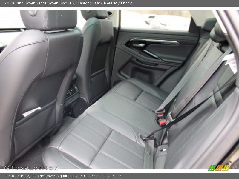 Rear Seat of 2020 Range Rover Evoque S
