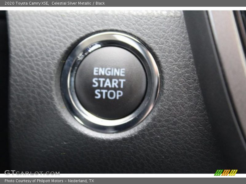 Celestial Silver Metallic / Black 2020 Toyota Camry XSE