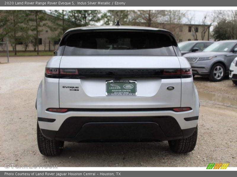 Indus Silver Metallic / Ebony 2020 Land Rover Range Rover Evoque S