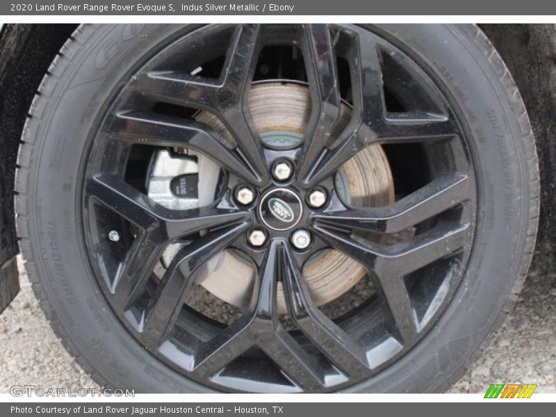 Indus Silver Metallic / Ebony 2020 Land Rover Range Rover Evoque S