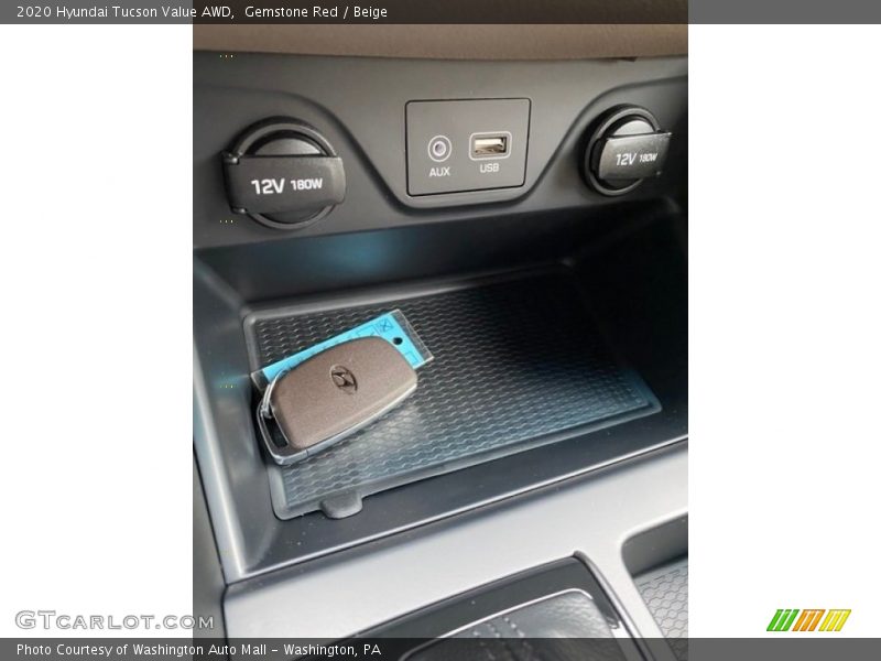 Gemstone Red / Beige 2020 Hyundai Tucson Value AWD