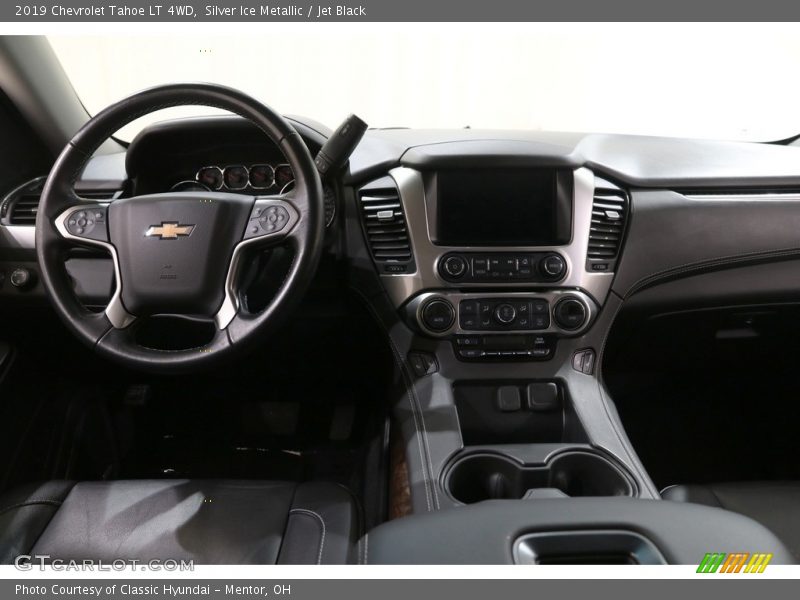 Silver Ice Metallic / Jet Black 2019 Chevrolet Tahoe LT 4WD