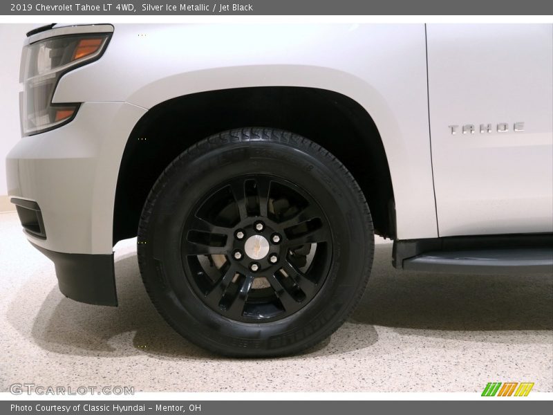 Silver Ice Metallic / Jet Black 2019 Chevrolet Tahoe LT 4WD