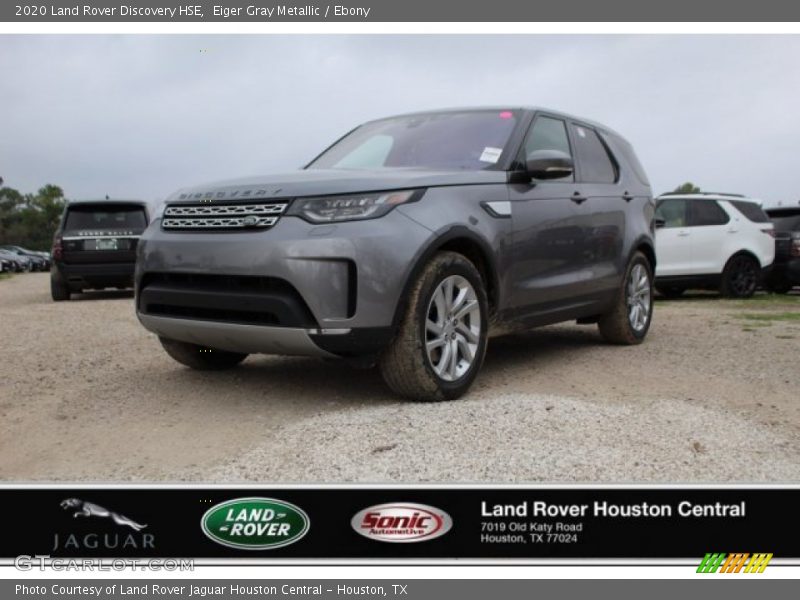 Eiger Gray Metallic / Ebony 2020 Land Rover Discovery HSE