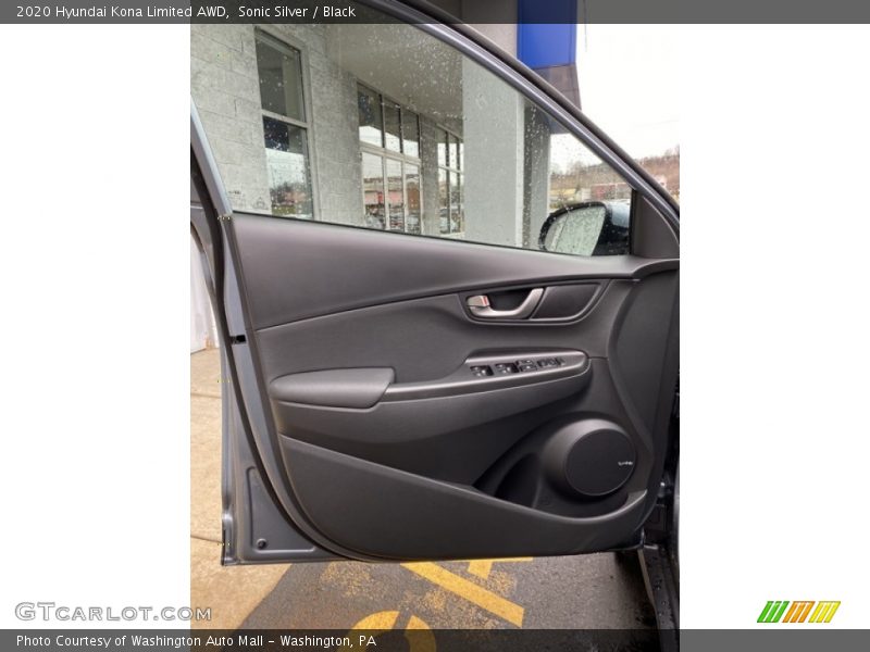 Sonic Silver / Black 2020 Hyundai Kona Limited AWD