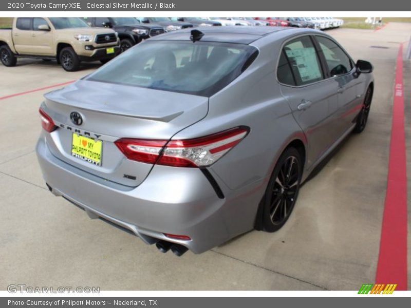 Celestial Silver Metallic / Black 2020 Toyota Camry XSE