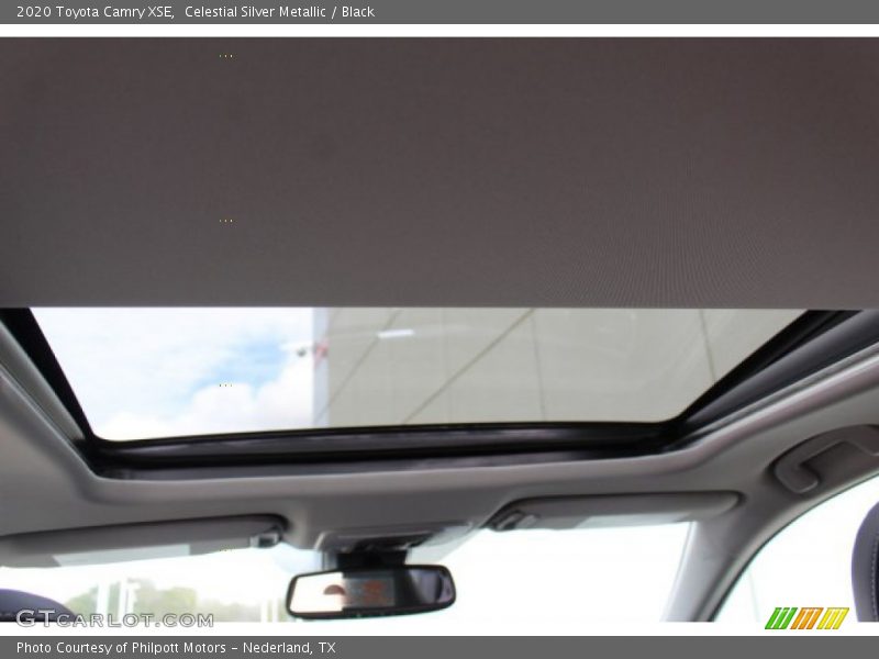 Celestial Silver Metallic / Black 2020 Toyota Camry XSE