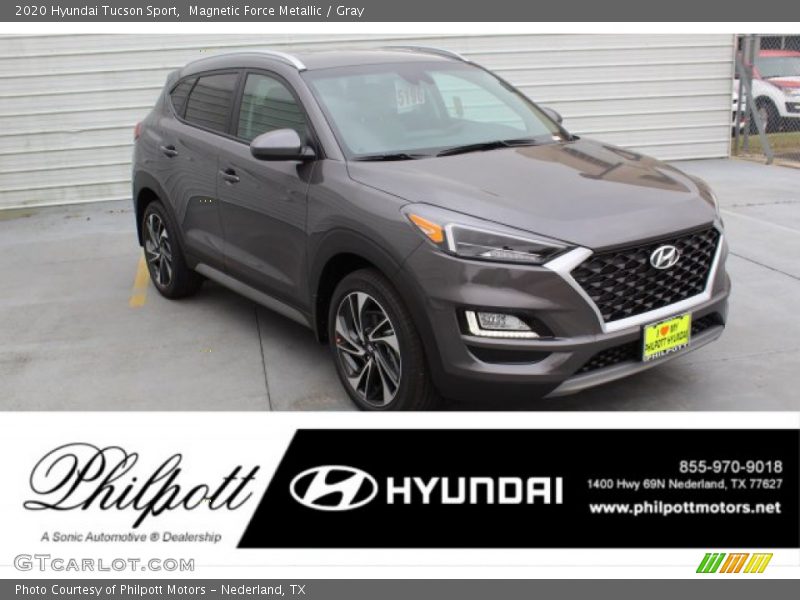Magnetic Force Metallic / Gray 2020 Hyundai Tucson Sport