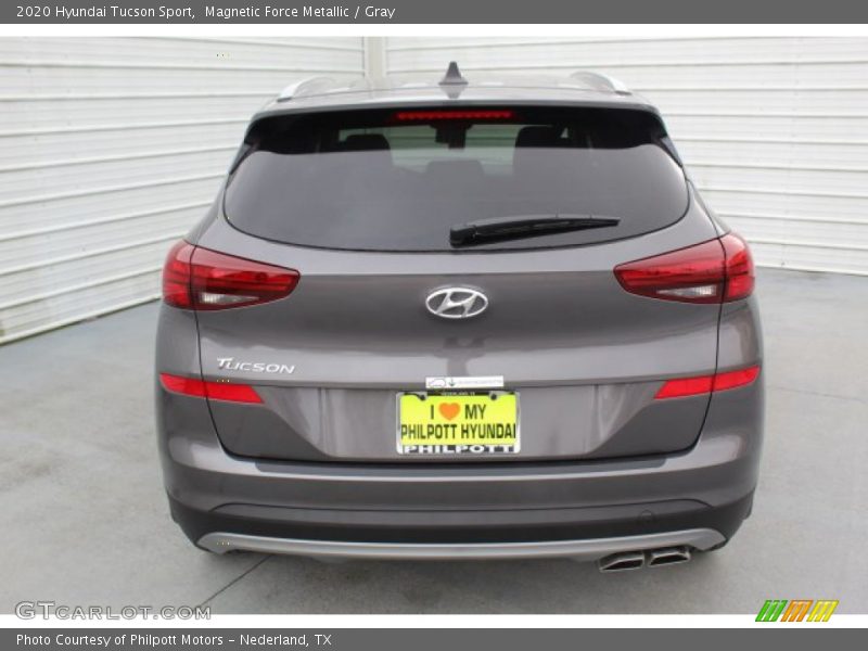 Magnetic Force Metallic / Gray 2020 Hyundai Tucson Sport