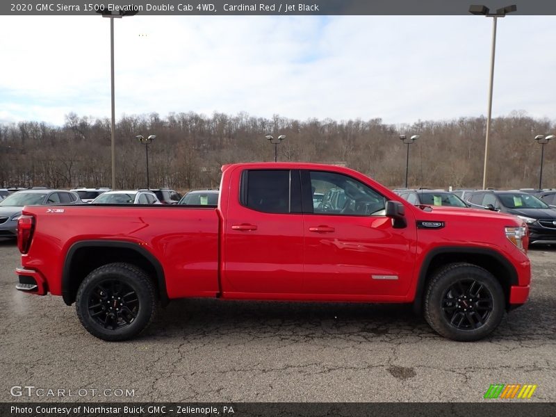  2020 Sierra 1500 Elevation Double Cab 4WD Cardinal Red