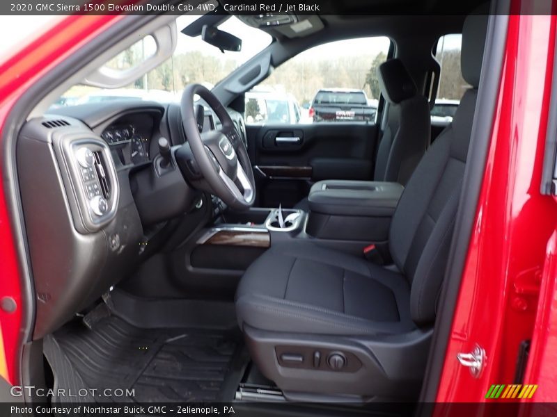 Cardinal Red / Jet Black 2020 GMC Sierra 1500 Elevation Double Cab 4WD