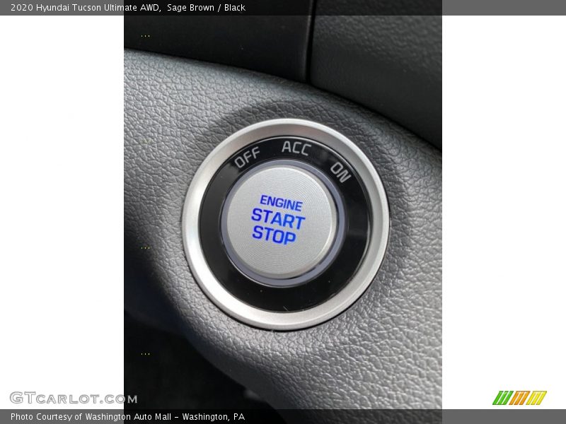 Sage Brown / Black 2020 Hyundai Tucson Ultimate AWD