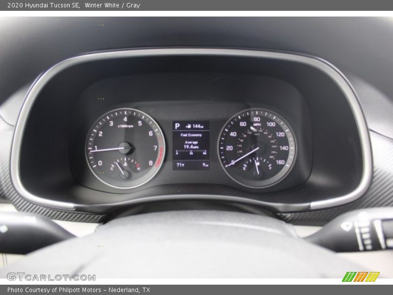 Winter White / Gray 2020 Hyundai Tucson SE