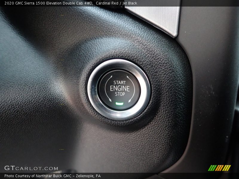 Cardinal Red / Jet Black 2020 GMC Sierra 1500 Elevation Double Cab 4WD