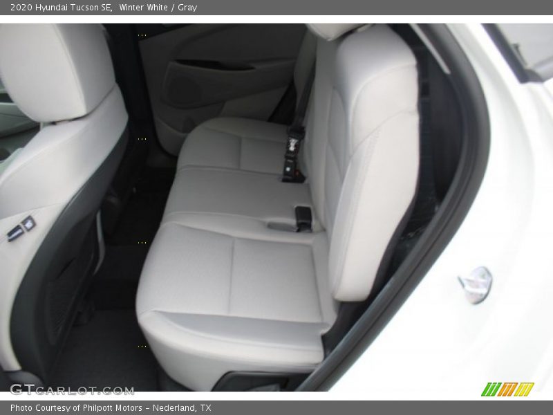 Winter White / Gray 2020 Hyundai Tucson SE