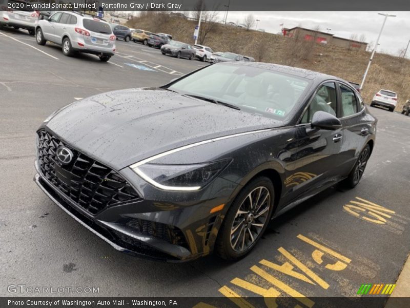 Portofino Gray / Dark Gray 2020 Hyundai Sonata Limited