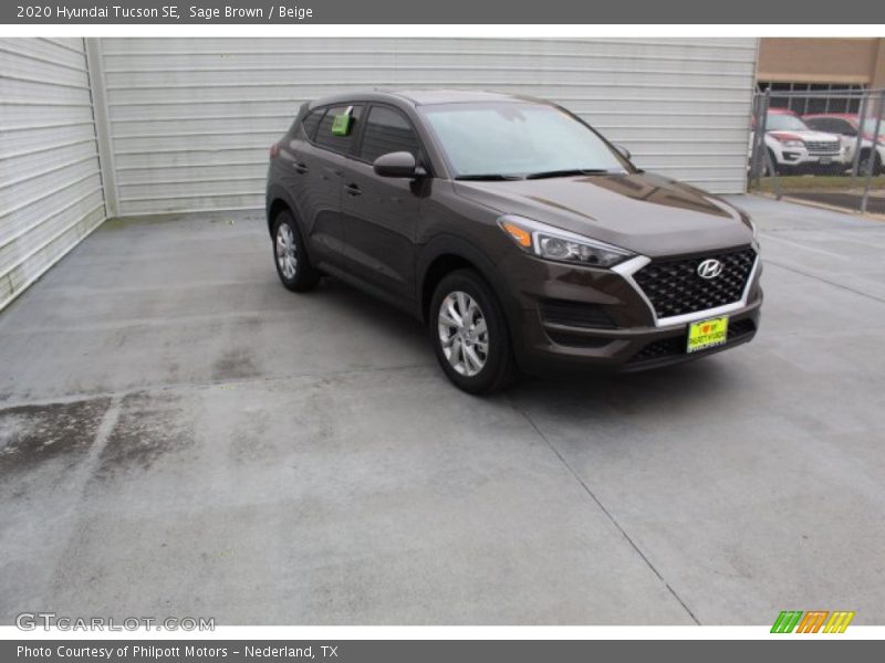 Sage Brown / Beige 2020 Hyundai Tucson SE