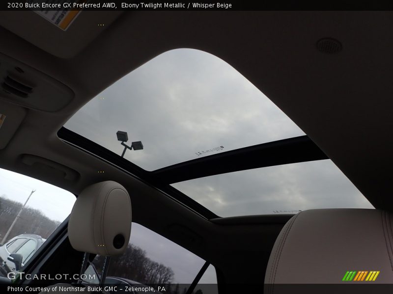 Sunroof of 2020 Encore GX Preferred AWD