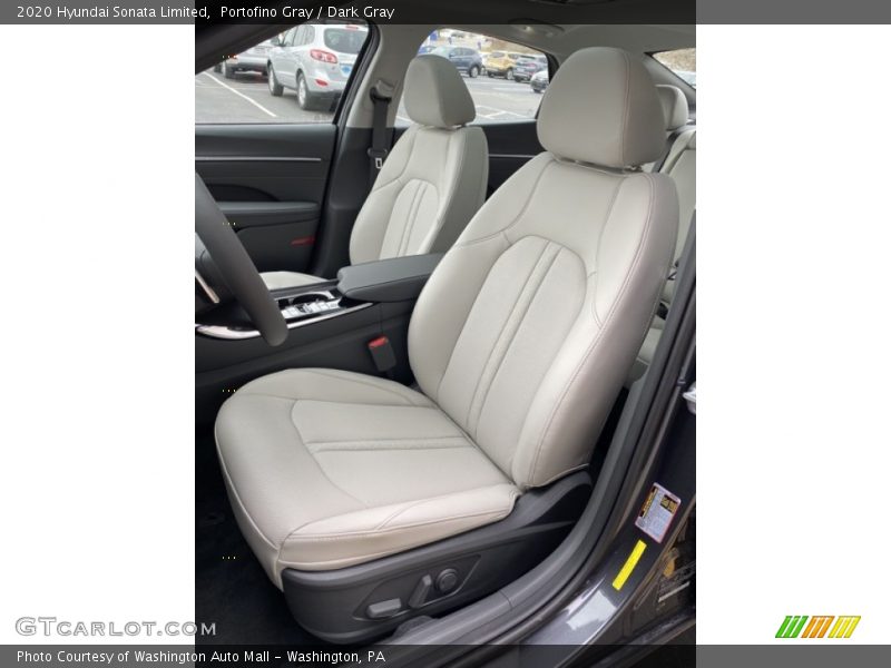Front Seat of 2020 Sonata Limited