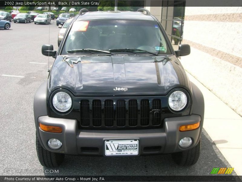 Black / Dark Slate Gray 2002 Jeep Liberty Sport 4x4
