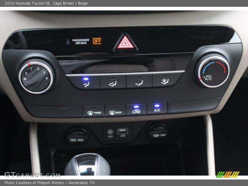 Sage Brown / Beige 2020 Hyundai Tucson SE