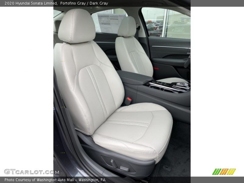 Front Seat of 2020 Sonata Limited