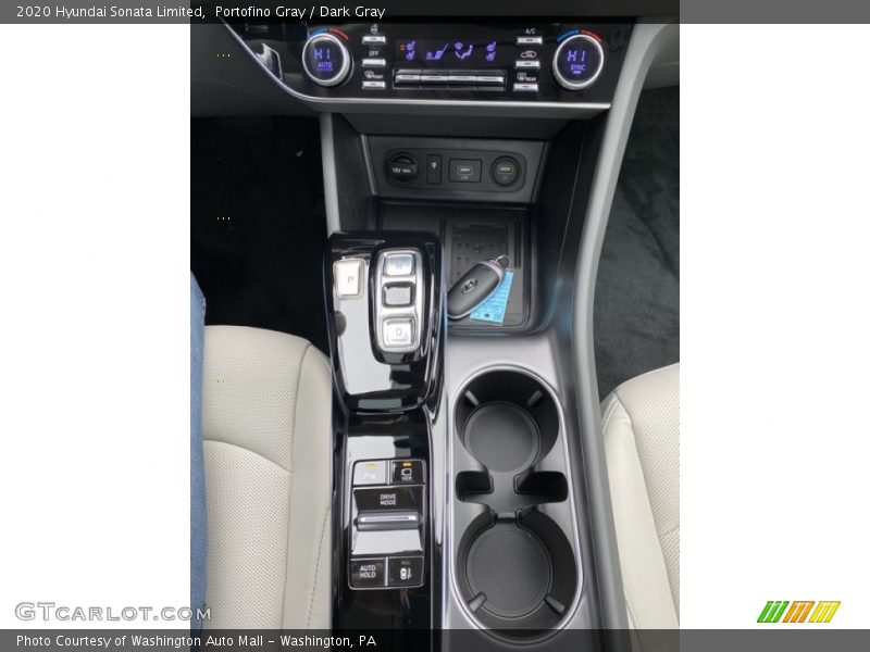 Portofino Gray / Dark Gray 2020 Hyundai Sonata Limited