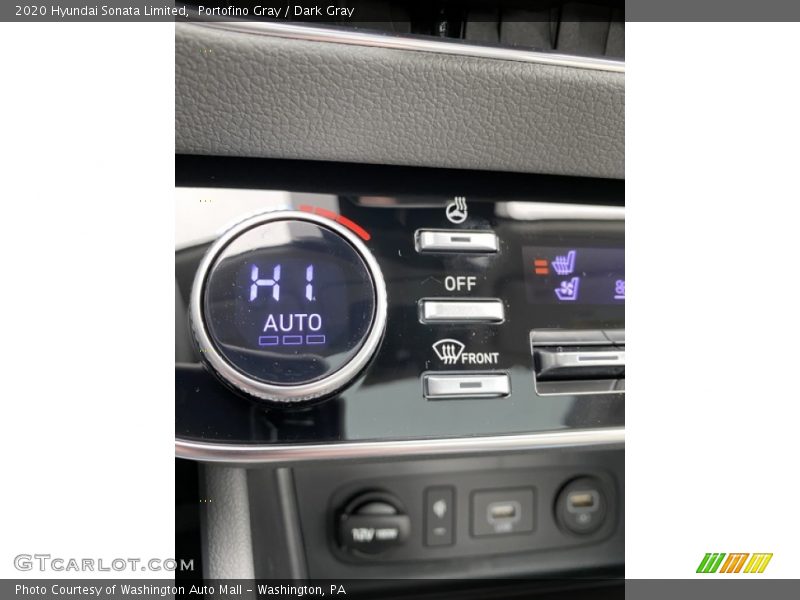 Portofino Gray / Dark Gray 2020 Hyundai Sonata Limited