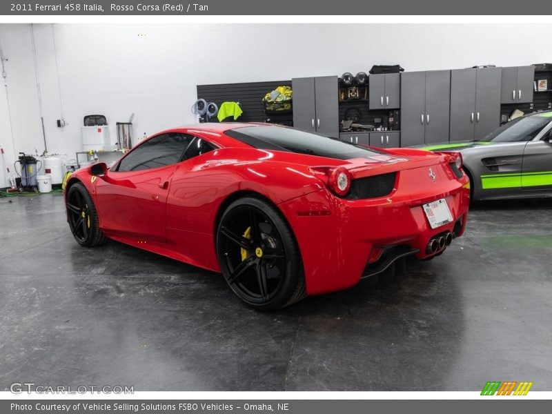 Rosso Corsa (Red) / Tan 2011 Ferrari 458 Italia