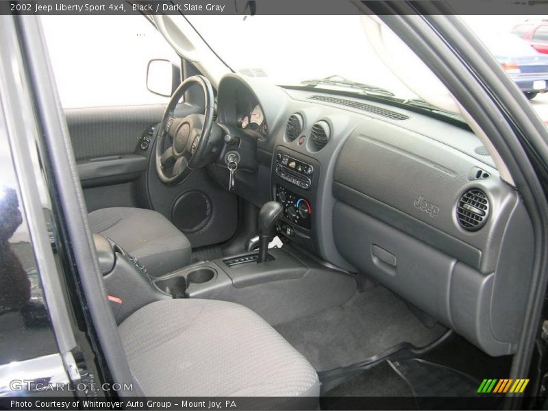 Black / Dark Slate Gray 2002 Jeep Liberty Sport 4x4