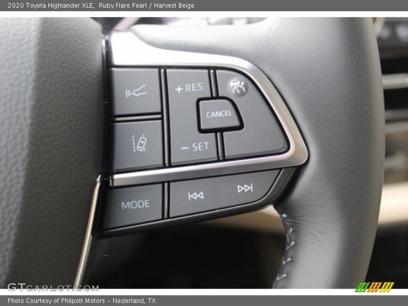 Ruby Flare Pearl / Harvest Beige 2020 Toyota Highlander XLE