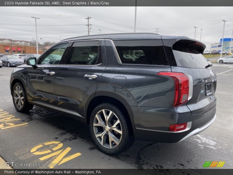 Steel Graphite / Black/Gray 2020 Hyundai Palisade SEL AWD