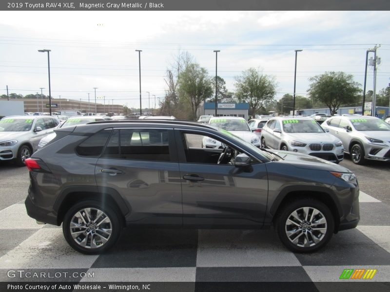 Magnetic Gray Metallic / Black 2019 Toyota RAV4 XLE