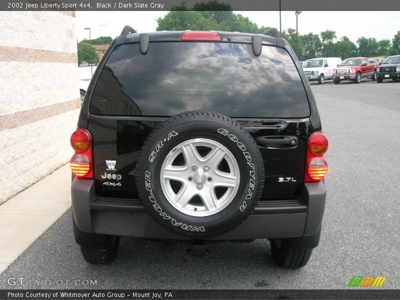 Black / Dark Slate Gray 2002 Jeep Liberty Sport 4x4