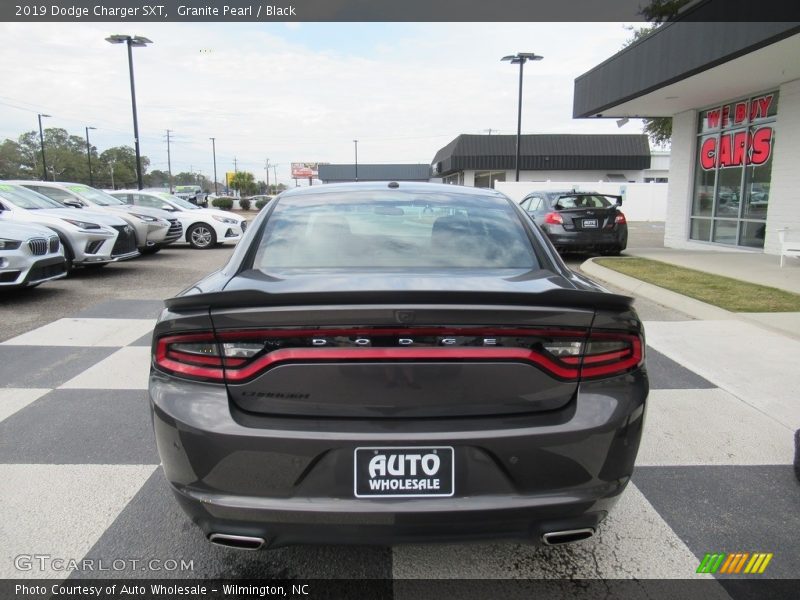 Granite Pearl / Black 2019 Dodge Charger SXT