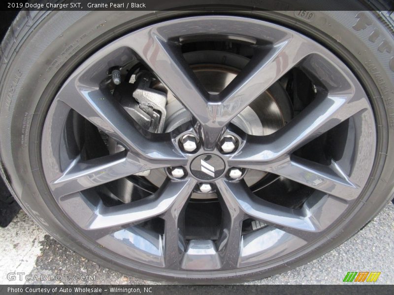 Granite Pearl / Black 2019 Dodge Charger SXT