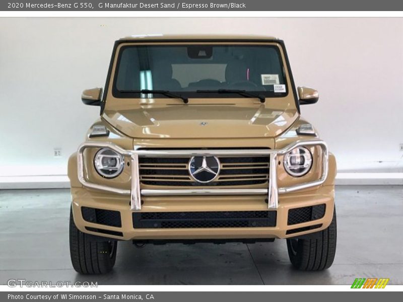  2020 G 550 G Manufaktur Desert Sand