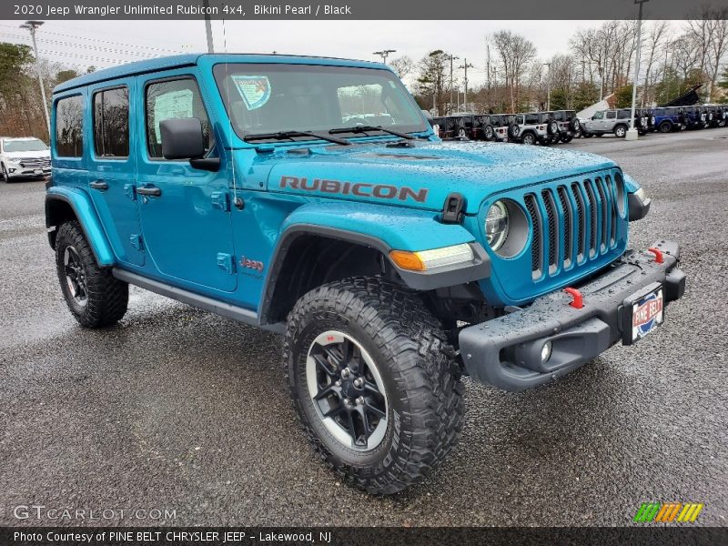 Front 3/4 View of 2020 Wrangler Unlimited Rubicon 4x4
