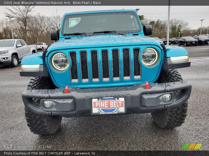 Bikini Pearl / Black 2020 Jeep Wrangler Unlimited Rubicon 4x4