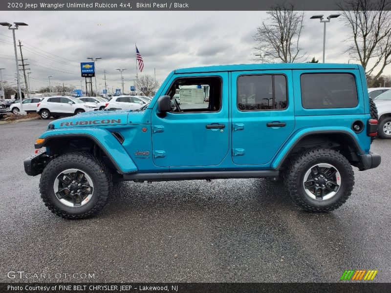  2020 Wrangler Unlimited Rubicon 4x4 Bikini Pearl