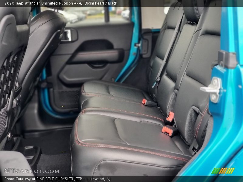 Rear Seat of 2020 Wrangler Unlimited Rubicon 4x4