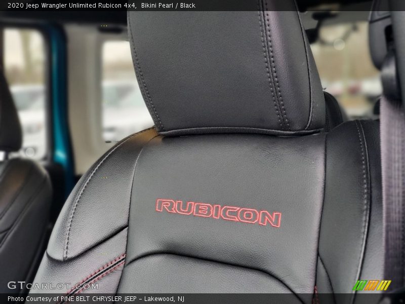 Front Seat of 2020 Wrangler Unlimited Rubicon 4x4