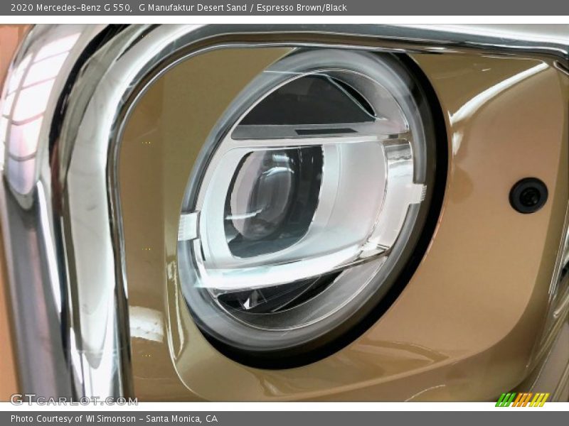 G Manufaktur Desert Sand / Espresso Brown/Black 2020 Mercedes-Benz G 550