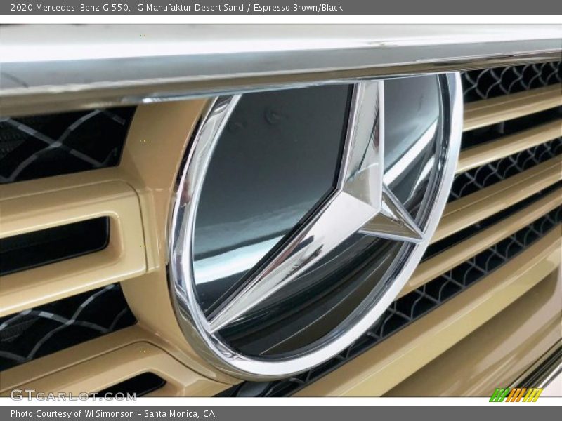 G Manufaktur Desert Sand / Espresso Brown/Black 2020 Mercedes-Benz G 550