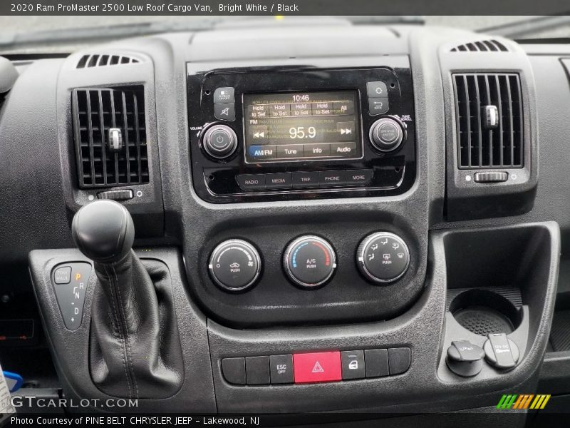 Bright White / Black 2020 Ram ProMaster 2500 Low Roof Cargo Van