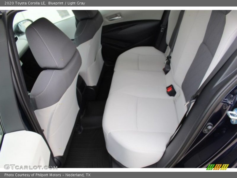 Blueprint / Light Gray 2020 Toyota Corolla LE