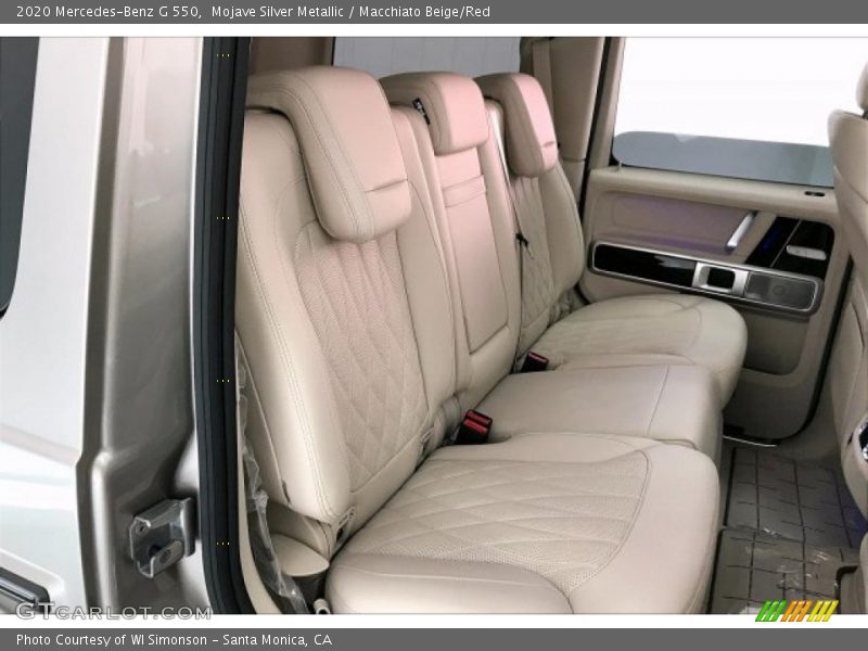Rear Seat of 2020 G 550