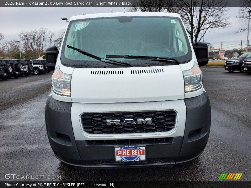 Bright White / Black 2020 Ram ProMaster 2500 Low Roof Cargo Van